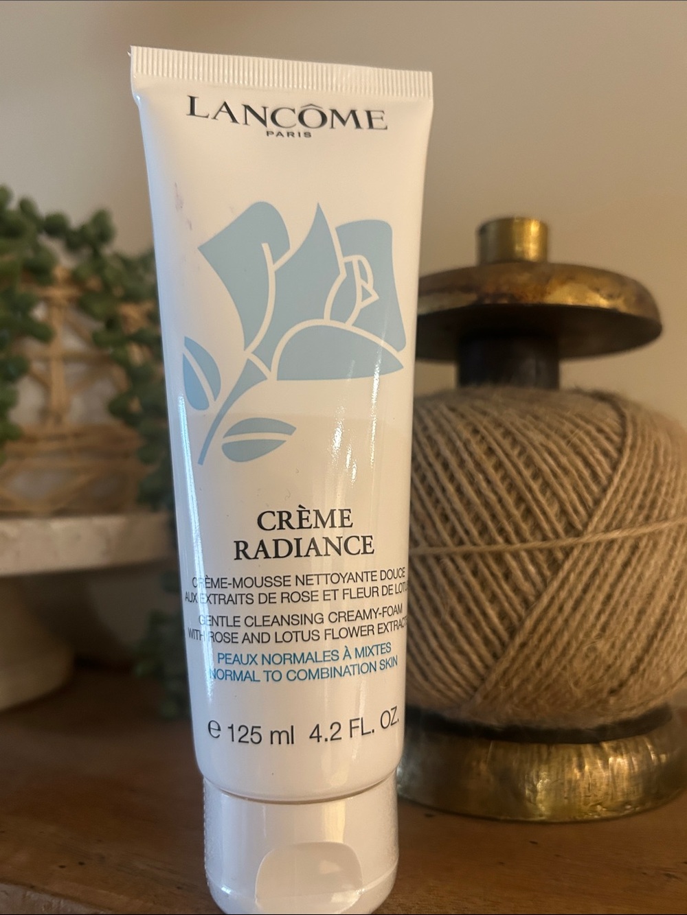 Lancôme Crème Radiance Gentle Cleansing Foam - White/Light Blue New Sealed